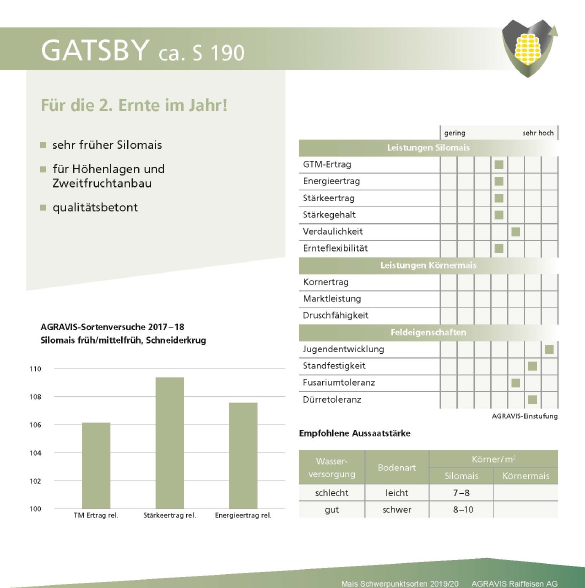 Gatsby S 190